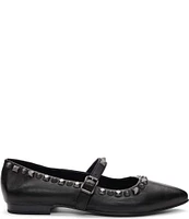 ASH Beathink Leather Studded Mary Jane Flats