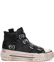 ASH Rainbow Leather High Top Sneakers