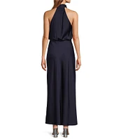 ASTR The Label Jelyn Halter Neck Dress