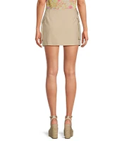 ASTR the Label Lautner Buckle Wrap Mini Skirt