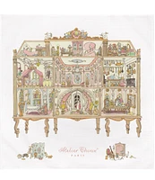 Atelier Choux Paris Organic Cotton Baby Dollhouse Swaddle Blanket with Gift Box