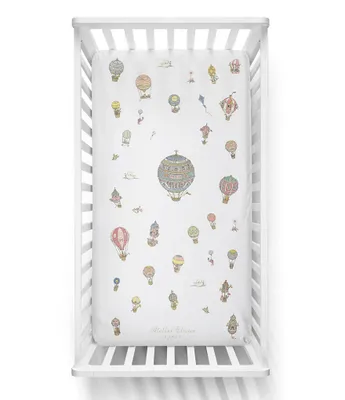 Atelier Choux Paris Baby Hot Air Balloon Fitted Crib Sheets