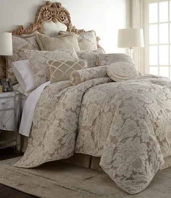 Austin Horn Classics Brighton Chenille Damask Comforter