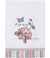 Avanti Linens Butterfly Garden Cotton Bath Towels