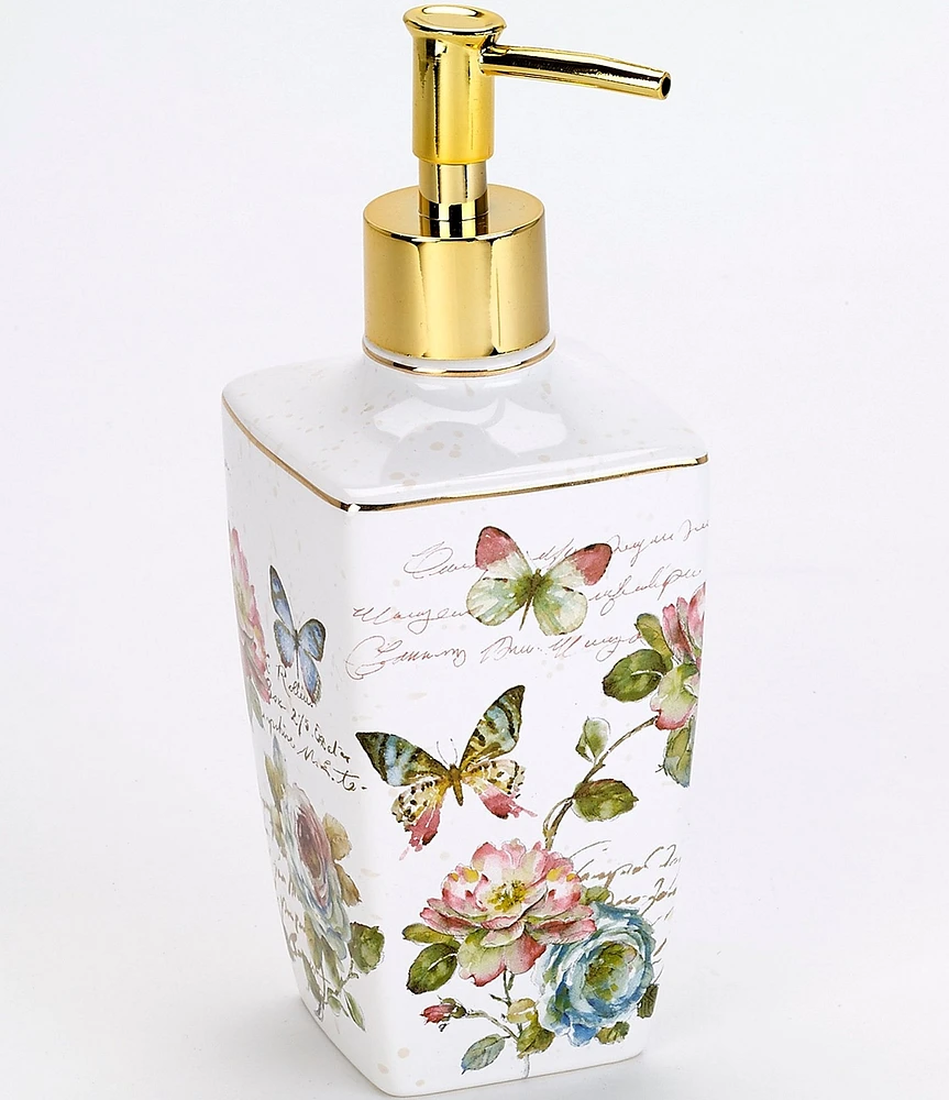 Avanti Linens Butterfly Garden Lotion Pump