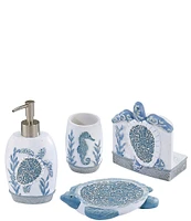 Avanti Linens Caicos 4-Piece Bathroom Accessory Collection Set