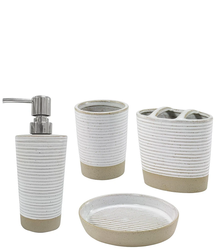 Avanti Linens Drift 4-Piece Bathroom Accessory Collection Set