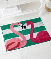 Avanti Linens Flamingo Paradise Bath Rug