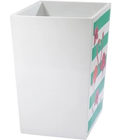 Avanti Linens Flamingo Paradise Wastebasket