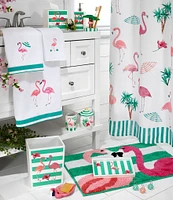 Avanti Linens Flamingo Paradise Wastebasket