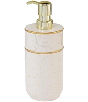 Avanti Linens Holiday Collection Tossed Trees Lotion/Soap Dispenser