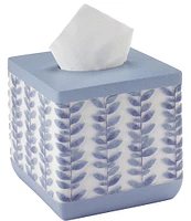 Avanti Linens Monterey Collection Hand-Painted Raised Textured Tissue Box Cover