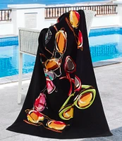 Avanti Linens x Nicole Miller Colorful Shades Beach Towel