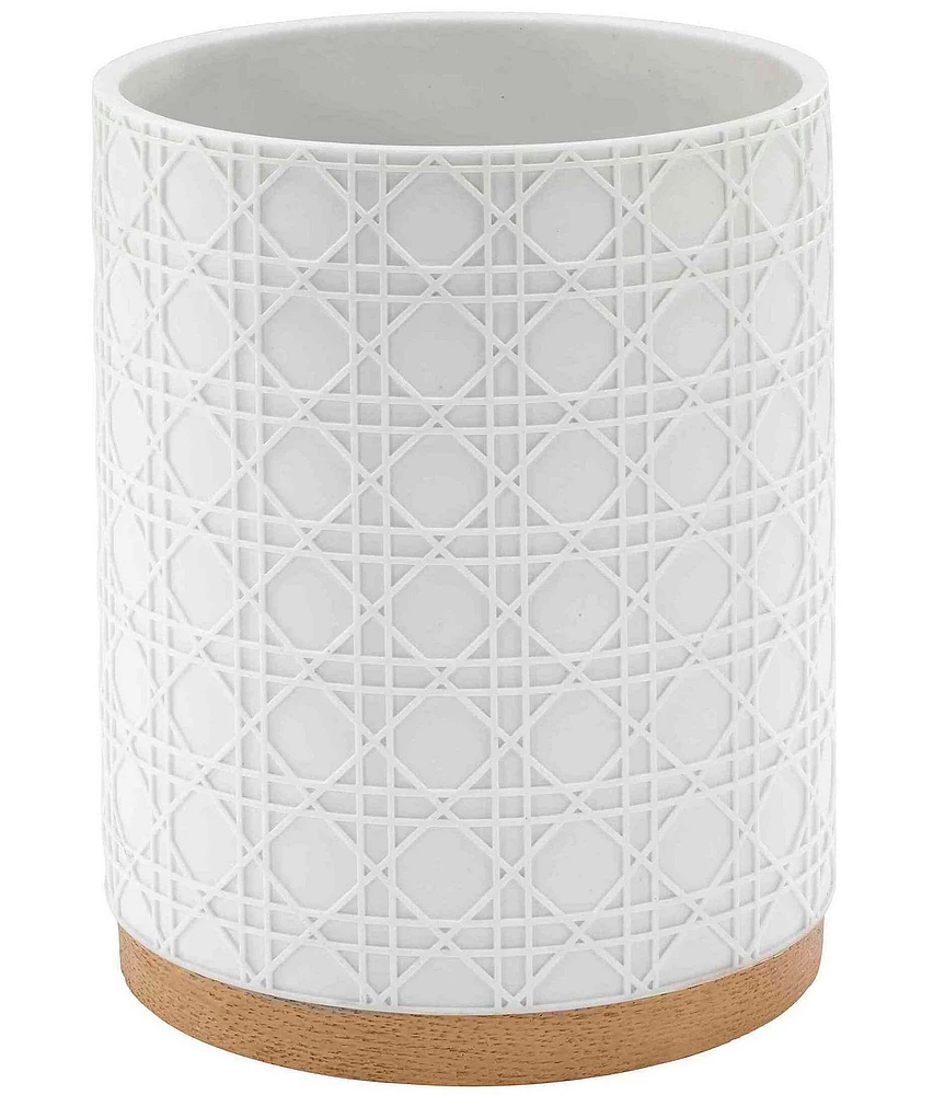 Avanti Linens x Nicole Miller Lena Wastebasket