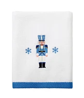 Avanti Linens Nutcracker Trellis Embroidered Bath Towels