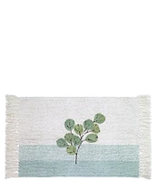 Avanti Linens Ombre Leaves Bath Rug