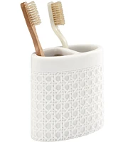 Avanti Linens Rattan Toothbrush Holder