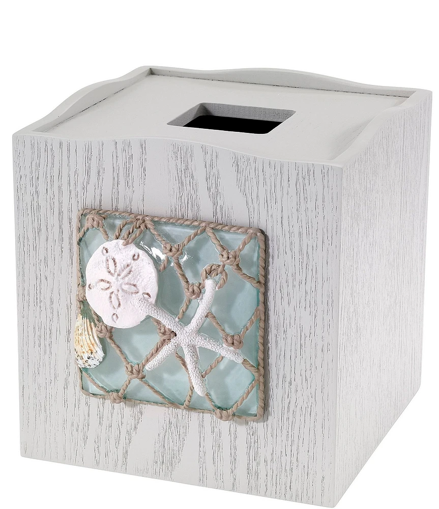 Avanti Linens Seaglass Tissue Box Cover