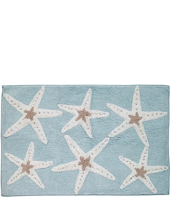 Avanti Linens Sequin Shells Bath Rug