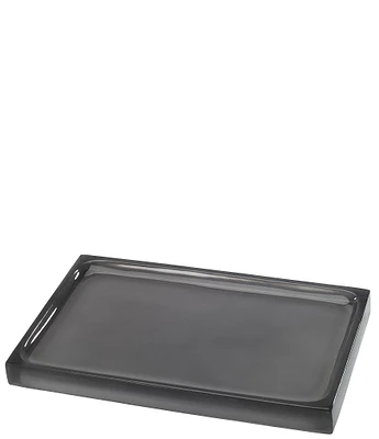 Avanti Linens Soho Collection Smoke Bath Tray