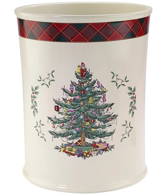 Spode Christmas Tree® Tartan Collection Wastebasket