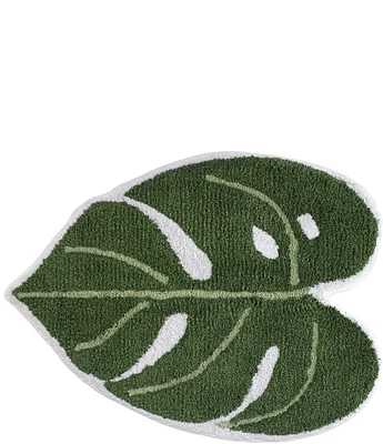 Avanti Linens Viva Palm Leaf-Shaped Bath Rug