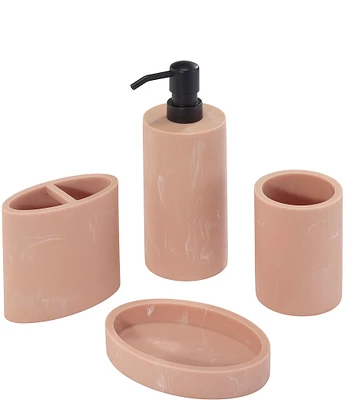 Avanti Linens x Nicole Miller Kendall -Piece Bath Accessory Set