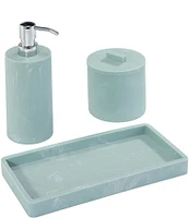 Avanti Linens x Nicole Miller Kendall 3-Piece Vanity Bath Accessory Set
