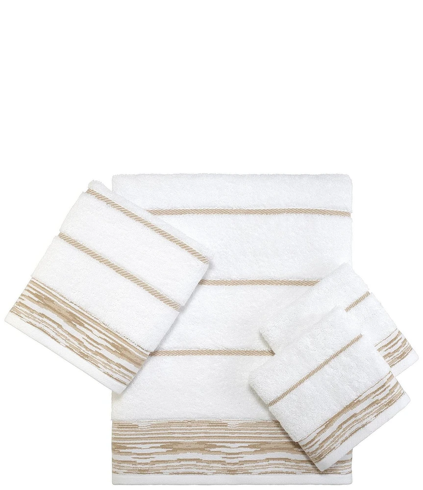 Avanti Linens x Nicole Miller Sydney Collection 4-Piece Bath Towel Set
