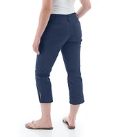 Aventura Arden Capri Side Slit Twill Pants