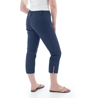 Aventura Arden Capri Side Slit Twill Pants