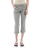 Aventura Arden Capri Side Slit Twill Pants