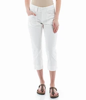 Aventura Arden Capri Side Slit Twill Pants