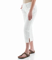 Aventura Arden Capri Side Slit Twill Pants