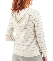 Aventura Bellaire Organic Cotton Blend Lightweight Beach V-Neck Hoodie Sweater