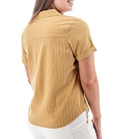 Aventura Breezy Johnny Collar Popover Camp Shirt