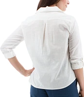 Aventura Devon Collared Long Sleeve Top