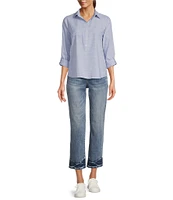 Aventura Devon Collared Long Sleeve Top