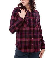 Aventura Emerson Plaid Collared Long Sleeve Shirt