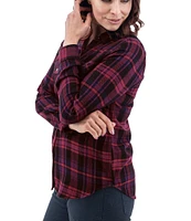 Aventura Emerson Plaid Collared Long Sleeve Shirt