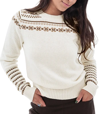 Aventura Liesel Fair Isle Crew Neck Sweater