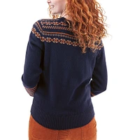 Aventura Liesel Fair Isle Crew Neck Sweater