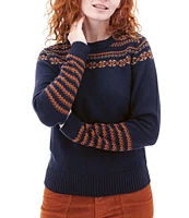 Aventura Liesel Fair Isle Crew Neck Sweater