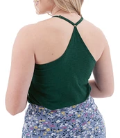 Aventura Linden Slub Knit Jersey Strappy Y-Back Tank Top