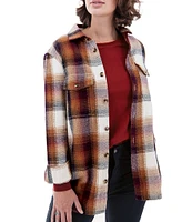 Aventura Overton Big Collared Long Sleeve Blanket Shirt