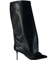 Azalea Wang CoutureCrazy Oversized Slouchy Sculptural Tall Boots