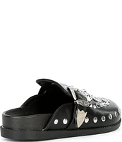 Azalea Wang Mauldin Stud Embellished Clogs