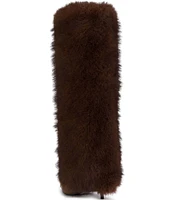 Azalea Wang Omera Faux Fur Foldover Knee High Boots