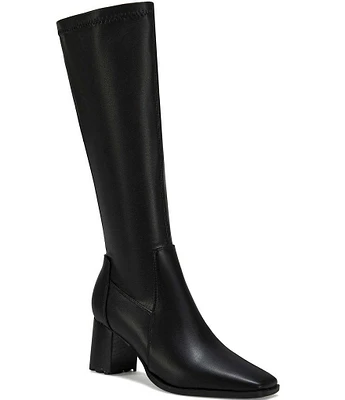 Azalea Wang Predicate Essential Block Heel Tall Boots