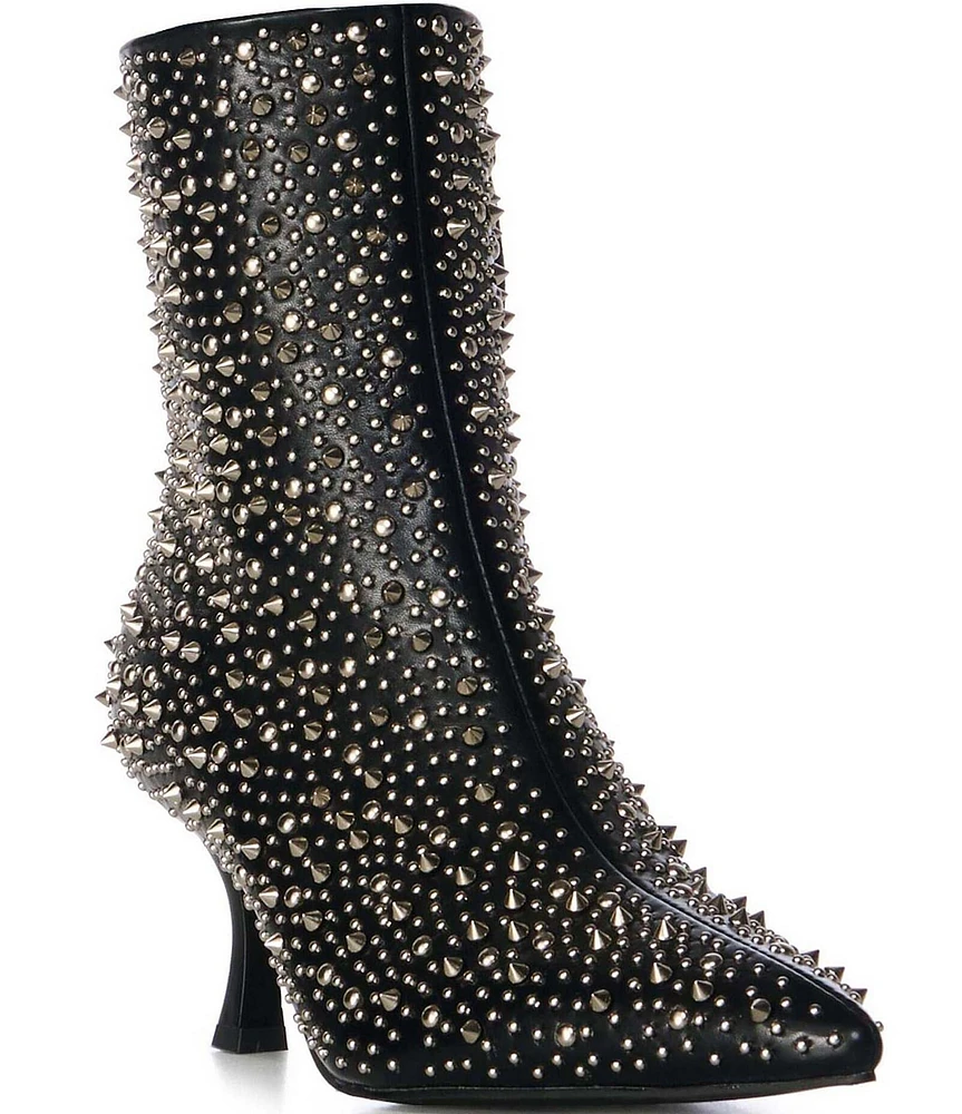 Azalea Wang Ridley Studded Booties